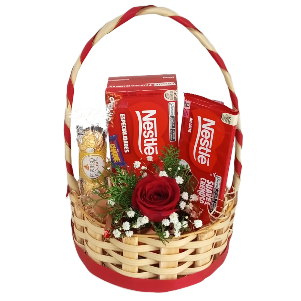 Cesta Mimo De Chocolates